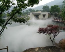 安裝景區(qū)的噴霧造景設(shè)備有什么作用？